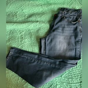 ankle length blue jean 1822 denim